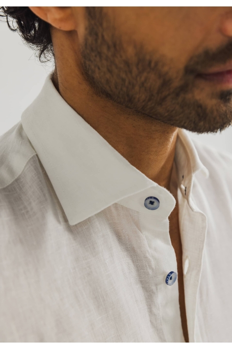 State of Art shirt ls plain linen